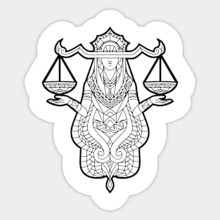 Libra Sticker